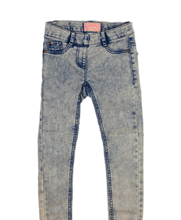 Modré melírované riflové džegíny Next