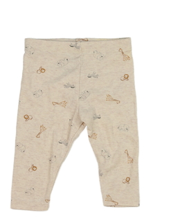 Hnědé melírované legíny F&F