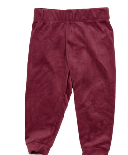 Růžové teplé legíny 