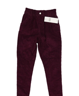 Nové bordo manšestrové kalhoty F&F