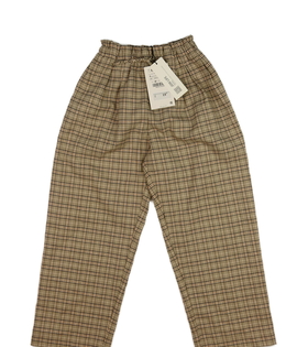 Nové hnědé široké kalhoty Zara