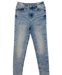 Světle modré skinny rifle George