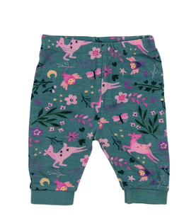 Zelené legíny s obrázky George