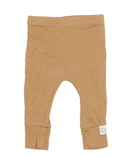 Hnědé žebrované legíny George