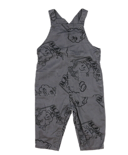 Šedé kalhoty s laclem a obrázky Primark 