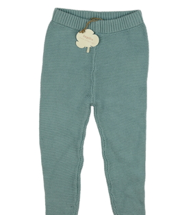 Nové modré pletené legíny 