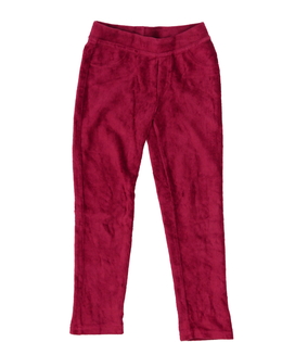 Červené manšestrové legíny Nutmeg