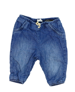 Modré kalhoty s podšívkou H&M