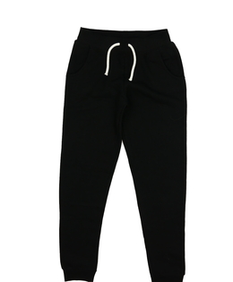 Černé tepláky s lesklou tkaničkou Primark 