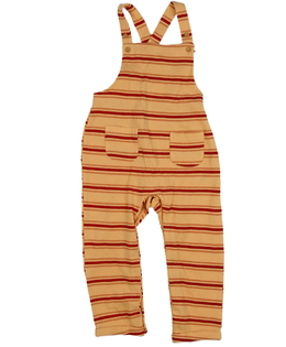 Oranžové pruhované lacláče 