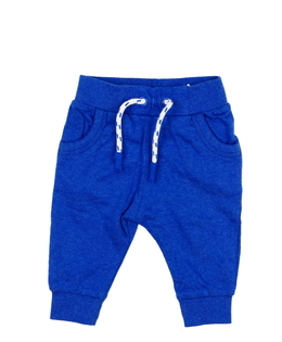 Modré melírované tepláky 