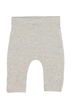 Světle šedé melírované legíny 