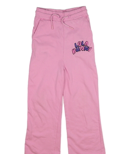 Světle růžové širší tepláky Looney Tunes 