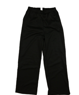 Černé zvonové tepláky 