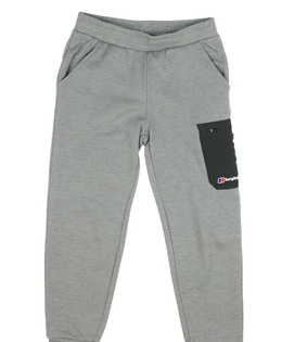 Šedé melírované tepláky 