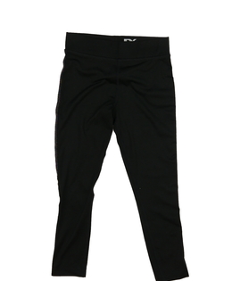 Černé legíny s lesklým bočním pruhem Next