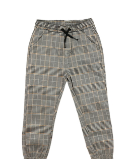 Kostkované společenské kalhoty Nutmeg 