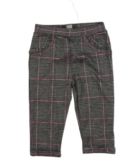 Pruhované společenské kalhoty s volánky Primark 