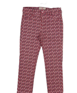 Růžové kalhoty s listy Fatface