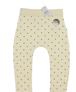 Nové krémové tepláčky s puntíky Nutmeg