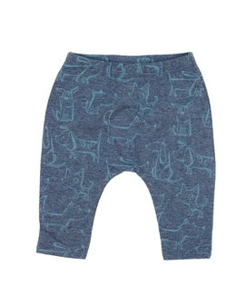 Modré legíny se zvířátky Next