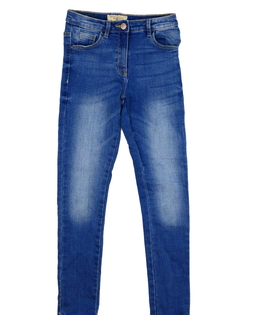 Modré slim melírované rifle Next