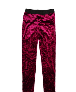 Červené hebké legíny Nutmeg