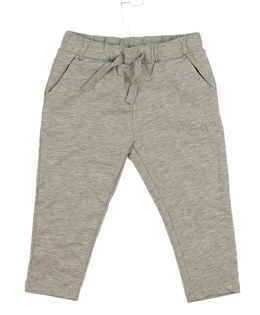 Šedé melírované tepláčky