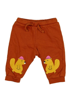 Hnědé tepláčky se zvířátkem M&S