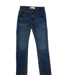 Modré melírované rifle slim Levi´s 