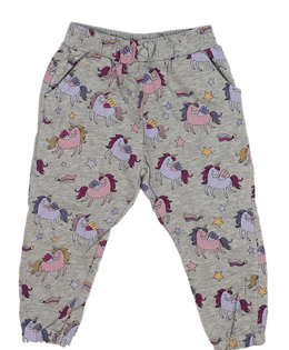 Šedé tepláčky s jednorožci Tu 