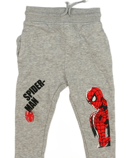 Šedé melírované tepláky Spider-man 