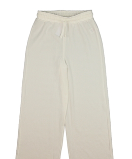 Bílé široké volné kalhoty F&F