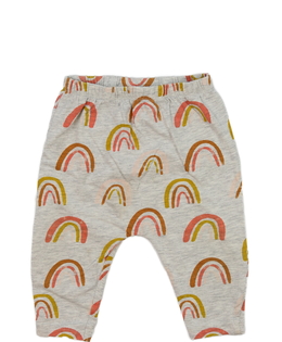 Šedé legíny s duhou Tu 