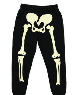 Černé tepláky s kostrou F&F