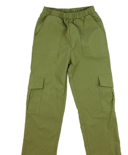 Zelené široké kalhoty 