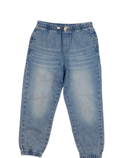 Světle modré volné rifle Next