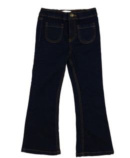 Tmavě modré zvonové rifle Primark 