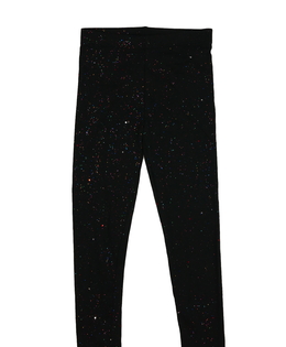 Černé legíny s lesklými detaily George