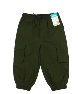 Nové tmavě olivové kalhoty 