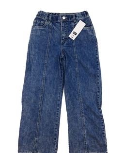 Nové modré široké zvonové rifle F&F