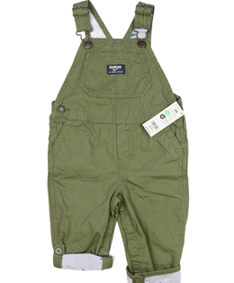 Nové zelené kalhoty s laclem 