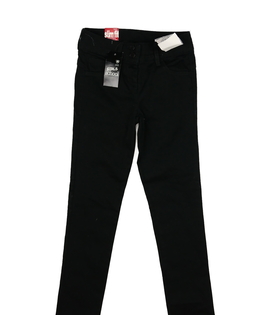 Nové černé rifle slim fit Next
