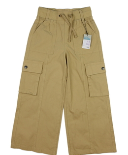 Nové hnědé široké kalhoty Primark 