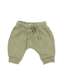 Zelené teplejší tepláky 