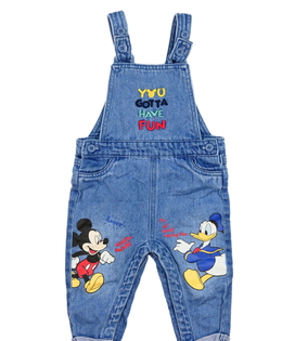 Modré riflové lacláče Disney Primark 