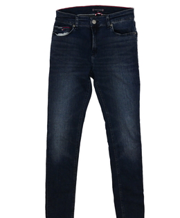 Tmavě modré skinny rifle Tommy Hilfiger