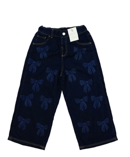 Nové tmavě modré rozšířené rifle Tu 