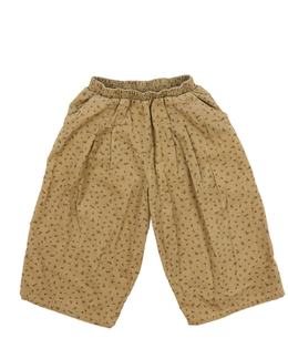 Hnědé široké 3/4 kalhoty Next