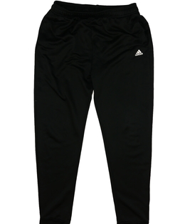Černé sportovní tepláky vel. 176 Adidas 